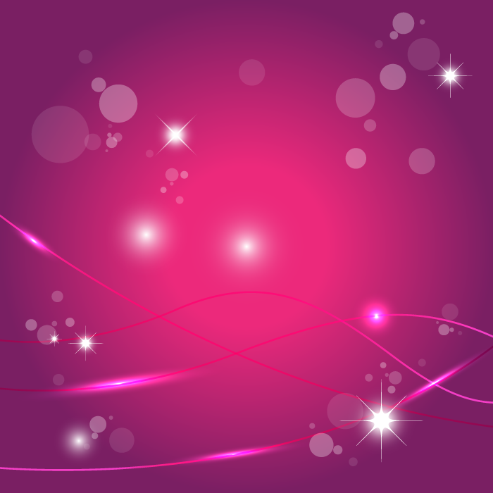 フリーイラスト 波線と玉ボケと輝きのピンク色の背景でアハ体験 Gahag 著作権フリー写真 イラスト素材集