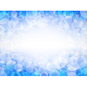 フリーイラスト, ベクター画像, AI, 背景, 玉ボケ, 青色（ブルー）