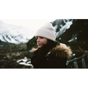 フリー写真, 人物, 女性, 外国人女性, ニット帽