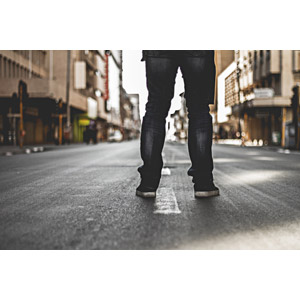 フリー写真, 人体, 脚, 人と風景, 道路, 街並み（町並み）