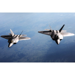 フリー写真, 乗り物, 航空機, 飛行機, 兵器, 戦闘機, F-22 ラプター, アメリカ軍