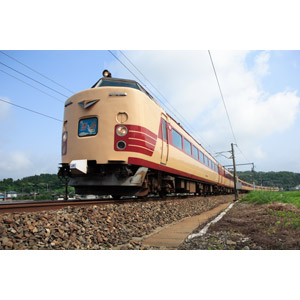 フリー写真, 乗り物, 列車（鉄道車両）, 電車, 日本の鉄道車両, 国鉄485系電車
