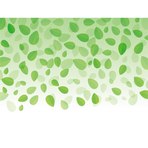 フリーイラスト, ベクター画像, EPS, 背景, 植物, 葉っぱ, 緑色（グリーン）
