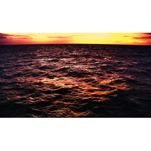 フリー写真, 風景, 自然, 海, 夕暮れ（夕方）, 夕焼け