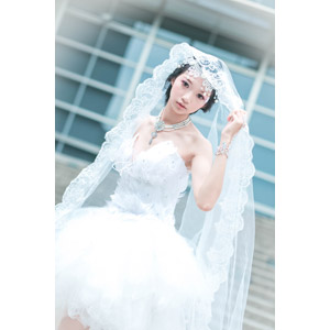 フリー写真, 人物, 女性, アジア人女性, ウェディングドレス