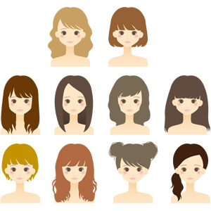 フリーイラスト, ベクター画像, AI, 人物, 女性