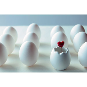 フリー写真, 背景, 卵（タマゴ）, ハート