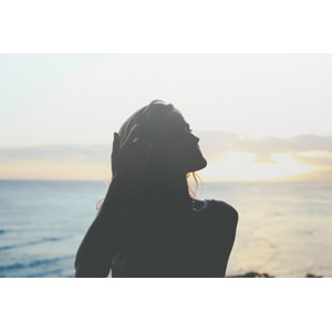 フリー写真, 人物, 女性, 外国人女性, 髪をかき上げる