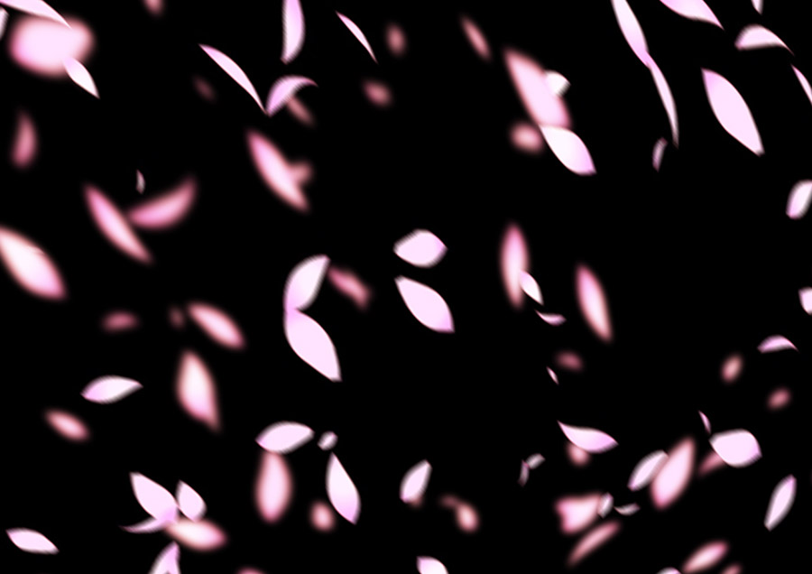 フリー写真 舞い散る桜吹雪と黒背景でアハ体験 Gahag 著作権フリー写真 イラスト素材集