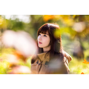 フリー写真, 人物, 女性, アジア人女性, 中国人, apple（00128)