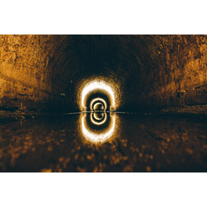 フリー写真, 風景, 建造物, 下水道, トンネル, フランスの風景