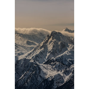 フリー写真, 風景, 自然, 山, 雲, 雪, アルプス山脈, フランスの風景