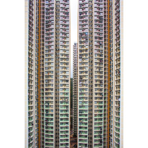 フリー写真, 風景, 建造物, 建築物, 高層ビル, 住宅, マンション（団地）, 中国の風景, 香港