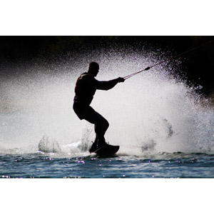 フリー写真, スポーツ, ウォータースポーツ, 水上スキー, 水しぶき