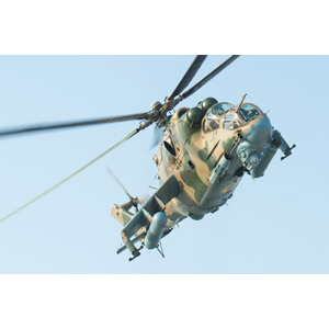 フリー写真, 乗り物, 航空機, ヘリコプター, 兵器, 攻撃ヘリコプター, Mi-24 ハインド, ウクライナ軍